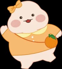 Fat character mascot