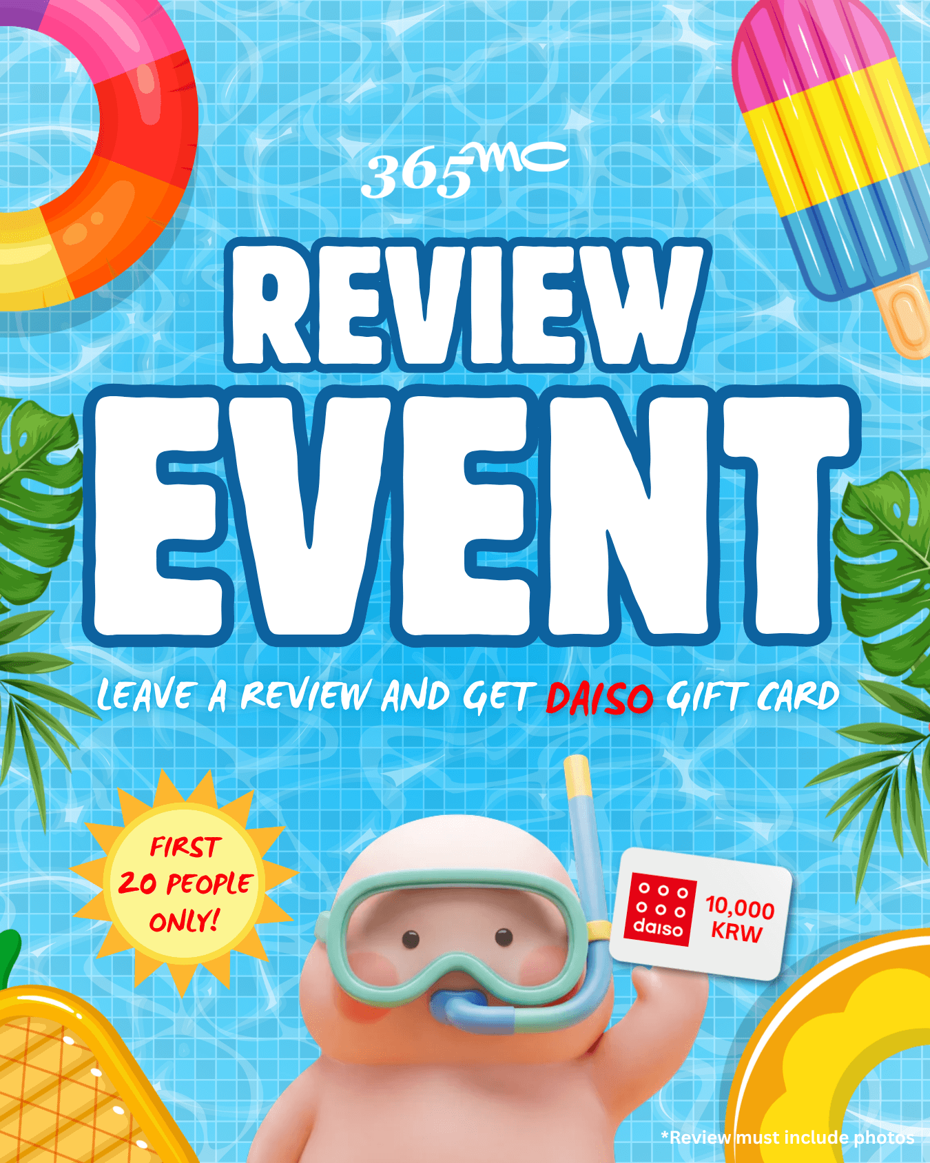 365MC REVIEW EVENT 🏖️