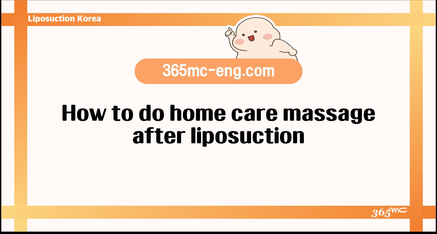 How to do home care massageafter liposuction - 365mc medical expertise and patient care