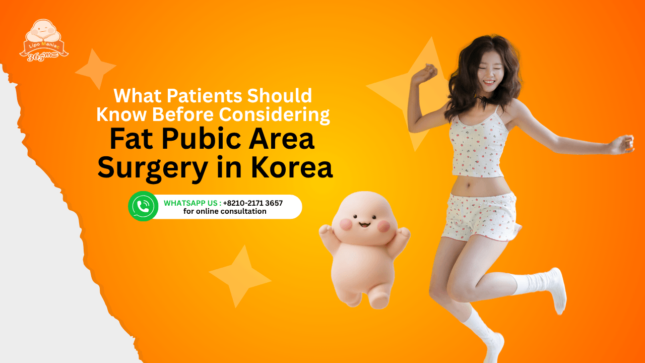 What Patients Should Know Before Considering Fat Pubic Area Surgery in Korea